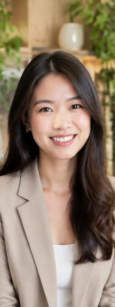 Illustrative portrait of Clara Ng